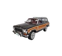 Macchinine in Metallo Pressofuso 1:18 Per Jeep Wagoneer Modello Auto In Lega Con Porte Complete Modello Finestrini Esposizione Per Collezionisti Fan Sport Motoristici Corsa(Brown)