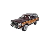 Macchinine in Metallo Pressofuso 1:18 Per Jeep Wagoneer Modello Auto In Lega Con Porte Complete Modello Finestrini Esposizione Per Collezionisti Fan Sport Motoristici Corsa(Red)