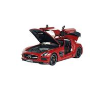 Macchinine in Metallo Pressofuso 1:18 Per La Serie Mercedes-Benz AMG SLS Modello Di Auto In Lega Rossa Ornamenti In Metallo Esposizione Per Soggiorno Fan Sport Motoristici Corsa