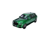 Macchinine in Metallo Pressofuso 1:18 Per La Vetrina Del Collezionista Di Modelli Di Auto In Lega Decorativa Retrò Rosa E Verde Rolls-Royce Cullinan Fan Sport Motoristici Corsa(Green)