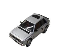 Macchinine in Metallo Pressofuso 1:18 Per Lancia Delta S4 1985 Silver Alloy Sedan Collector's Edition Espositori Ornamenti Fan Sport Motoristici Corsa