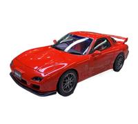 Macchinine in Metallo Pressofuso 1:18 Per Mazda RX7 Spirit R In Lega Modello Auto Con Porte Complete Mini Veicolo Rosso Decorazione Per La Casa Fan Sport Motoristici Corsa