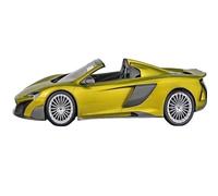 Macchinine in Metallo Pressofuso 1:18 Per McLaren 675 LT Spider Solis Modello Di Auto In Resina Verde Decappottabile Veicolo Retrò Ornamenti Fan Sport Motoristici Corsa