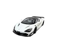 Macchinine in Metallo Pressofuso 1:18 Per McLaren 720S Modello Auto In Metallo Pressofuso Con Coperchio Espositivo Decorazione Interna Supercar Bianca Fan Sport Motoristici Corsa