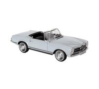 Macchinine in Metallo Pressofuso 1/18 Per Mercedes Benz 230 SL1963 Modello Di Auto Giocattolo In Lega Grigia Rara Decorazione Da Collezione Fan Sport Motoristici Corsa
