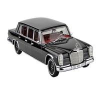 Macchinine in Metallo Pressofuso 1:18 Per Mercedes-Benz Pullman W100 Modello Auto In Lega Nera Con Porte Complete Adatta Per Esposizione In Vetrina Fan Sport Motoristici Corsa