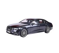 Macchinine in Metallo Pressofuso 1 18 Per Mercedes Classe S Nero Lega Diecast Statico Modello Auto Raccolta Craft Ornamento Regalo Fan Sport Motoristici Corsa