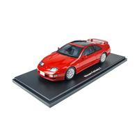 Macchinine in Metallo Pressofuso 1:18 Per Nissan Fairlady Z (Z32) Versione R Modello Espositivo Di Decorazione Per Auto In Metallo Bicolore In Scala Fan Sport Motoristici Corsa(Red)