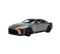 Macchinine in Metallo Pressofuso 1:18 Per Nissan GT R50 Modello Auto Completamente Aperta Ornamento In Metallo Collezione Manufatti Surprise Toys Fan Sport Motoristici Corsa(Orange)