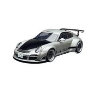 Macchinine in Metallo Pressofuso 1:18 Per Porsche 911 992 RWB Coupe 2024 Silver Supercar Model Una Fantastica Sorpresa Di Compleanno Da Esporre Fan Sport Motoristici Corsa