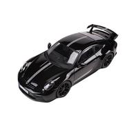 Macchinine in Metallo Pressofuso 1:18 Per Porsche 911 GT3 Supercar Lega Nero Rosso Modello Di Auto Giocattoli Viaggio Bomboniera Per Feste O Esposizione Fan Sport Motoristici Corsa(Black)