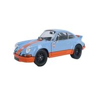 Macchinine in Metallo Pressofuso 1:18 Per Porsche 911 RSR GULF 1973 In Lega Fashion Sedan Interior Scene Simulation Game Toy Blue Fan Sport Motoristici Corsa