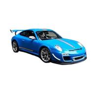 Macchinine in Metallo Pressofuso 1:18 Per Porsche 911GT3 Nera Blu Modello Di Auto Sportiva In Metallo Ornamenti Giocattolo Su Larga Scala Fan Sport Motoristici Corsa