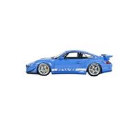 Macchinine in Metallo Pressofuso 1:18 Per Porsche RWB 997 Modello Di Auto Sportiva In Lega Blu Modello Da Collezione In Metallo Pressofuso Fan Sport Motoristici Corsa