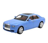 Macchinine in Metallo Pressofuso 1:18 Per Rolls-Royce Ghost Blue Alloy Diecast Realistic Car Model Collection Per Appassionati Di Motori Fan Sport Motoristici Corsa