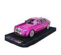 Macchinine in Metallo Pressofuso 1:18 Per Rolls-Royce Ghost Rose Red Modello Di Auto In Lega Pressofusa Modello Di Berlina Da Collezione Ornamenti Fan Sport Motoristici Corsa