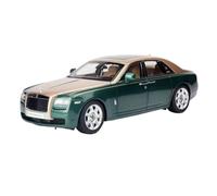 Macchinine in Metallo Pressofuso 1:18 Per Rolls-Royce Gust Ghost Modello Auto In Lega Pressofusa Decorativa Per Hobbisti Visualizzazione In Esposizione Fan Sport Motoristici Corsa(Green)