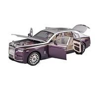 Macchinine in Metallo Pressofuso 1 18 Per Rolls-Royce Phantom Pressofuso In Lega Modello Di Auto Suono E Luce Tirare Indietro Giocattolo Regalo Di Moda Fan Sport Motoristici Corsa(D)