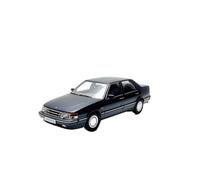 Macchinine in Metallo Pressofuso 1/18 Per SAAB 9000 DC Alloy Simulation Metal Mini Car Modello Di Veicolo Decorazione Blu Scuro Fan Sport Motoristici Corsa