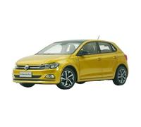Macchinine in Metallo Pressofuso 1:18 Per SAIC Volkswagen Polo Plus Gold Alloy Mini Car Model Da Collezione Adatto Per Adulti Fan Sport Motoristici Corsa