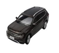 Macchinine in Metallo Pressofuso 1:18 Per SAIC Volkswagen Teramont Marrone/Argento Lega Retro Classic Car Model Decorazione Per La Casa Fan Sport Motoristici Corsa(Brown)