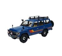 Macchinine in Metallo Pressofuso 1:18 Per Toyota Land Cruiser 60 Modello Auto In Lega Blu In Scala Ornamenti Per Veicoli In Metallo Giocattolo A Sorpresa Fan Sport Motoristici Corsa