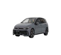 Macchinine in Metallo Pressofuso 1:18 Per Volkswagen Golf GOLF 8a Generazione GTI Modello Di Auto In Resina Grigia Berlina Classica Souvenir Fan Sport Motoristici Corsa