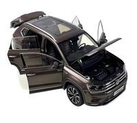 Macchinine in Metallo Pressofuso 1:18 Per Volkswagen Tharu 2019 SUV Fuoristrada Marrone Modello Di Auto In Lega In Miniatura Da Collezione Fan Sport Motoristici Corsa