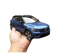 Macchinine in Metallo Pressofuso 1:18 Per Volvo XC40 Modello In Lega Pressofusa A Tre Colori Veicolo Di Grandi Dimensioni Giocattolo Per Interni Casa Fan Sport Motoristici Corsa(Blue)