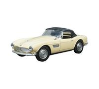Macchinine in Metallo Pressofuso 1:24 Per BMW 507 Convertible BMW 507 Soft-Top 1956 Lega Modello Auto Veicoli Giocattolo Giochi Fan Sport Motoristici Corsa(Beige B)