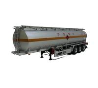 Macchinine in Metallo Pressofuso 1:24 Per Camion Cisterna Merci Pericolose Benzina E Diesel Modello Di Camion Trasporto Metalli Camion Container Fan Sport Motoristici Corsa