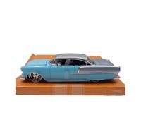 Macchinine in Metallo Pressofuso 1:24 Per Chevrolet 1955 BEL AIR Sedan Modello Auto In Lega Decorazione D'epoca Collezione Per La Casa Esposizione Fan Sport Motoristici Corsa