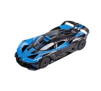 Macchinine in Metallo Pressofuso 1:24 Per Il Concept Car Supercar Bugatti Bolide, Modello In Lega Versione Fashion Con Porte Che Si Aprono Verso L'alto Fan Sport Motoristici Corsa(Blue)