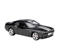 Macchinine in Metallo Pressofuso 1/24 Per Il Modello In Lega Della Muscle Car Dodge Challenger SRT Viper Ram Per La Collezione Del Suo Ragazzo Fan Sport Motoristici Corsa(Black A Matte version)