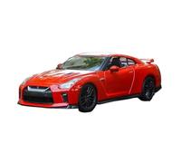 Macchinine in Metallo Pressofuso 1:24 Per Nissan GTR R35 2017 Modello Auto In Lega Modelli Pressofusi E Veicoli Ornamenti Artigianali In Miniatura Fan Sport Motoristici Corsa