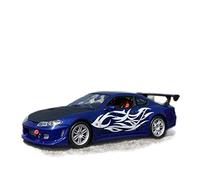 Macchinine in Metallo Pressofuso 1 24 Per Nissan Silvia S15 Pressofuso In Lega Modello Di Auto Versione Modificata Modello Di Auto In Metallo Fan Sport Motoristici Corsa(Blu)