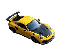 Macchinine in Metallo Pressofuso 1:24 Per Porsche 911RSR Modello Di Auto In Lega Gialla Regalo Di Festa Per La Famiglia Sorpresa Ornamenti Per Auto Fan Sport Motoristici Corsa