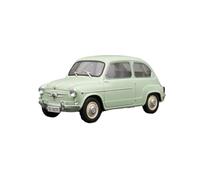 Macchinine in Metallo Pressofuso 1:24 Per Seat 600D 1963 Classic Green Car Simulazione Giocattolo Modello Di Auto In Lega Veicolo Statico Fan Sport Motoristici Corsa