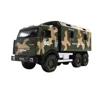 Macchinine in Metallo Pressofuso 1:32 Per Gli Appassionati Veicoli Da Trasporto Modelli Simulazione In Lega Camion Militari Che Espongono Ornamenti Fan Sport Motoristici Corsa(Green)