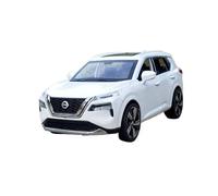 Macchinine in Metallo Pressofuso 1:32 Per Nissan X-Trail In Lega SUV Fuoristrada Modello Auto Giocattolo Con Suono E Luci In Metallo Ornamenti Per Auto Fan Sport Motoristici Corsa(White)