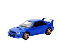 Macchinine in Metallo Pressofuso 1:32 Per Subaru Impreza Modello Auto Sportiva In Lega Veicoli Piccole Dimensioni Famiglia Adolescenti Regalo Di Festa Fan Sport Motoristici Corsa(Blue)