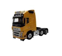 Macchinine in Metallo Pressofuso 1/32 Per Volvo FH16 Trattore Rimorchio Camion Trasporto Auto Modello In Lega 6 * 2/4 * 2 Modello Testa Camion Fan Sport Motoristici Corsa(White FH16 6 * 2 750)