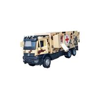 Macchinine in Metallo Pressofuso 1:35 Per Ambulanza Militare Modello Auto In Lega Multifunzionale Simulazione Camion Veicolo Soccorso Auto Giocattolo Fan Sport Motoristici Corsa(Yellow)