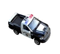 Macchinine in Metallo Pressofuso 1/36 Per Dodge Ford Chevrolet Pickup Auto Della Polizia Modello Pull Back Metallo Multicolore Giocattolo Auto Sorpresa Fan Sport Motoristici Corsa(Dodge Black)