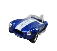Macchinine in Metallo Pressofuso 1:36 Per Ford Shelby GT Mustang Cobra Modello Di Auto In Lega Decorazione Per Interni Auto Ornamenti In Metallo Fan Sport Motoristici Corsa(Blue A)