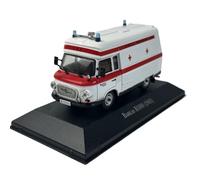 Macchinine in Metallo Pressofuso 1:43 Per Ambulanza BARKAS B1000 1965 Modello Di Auto In Metallo Pressofuso Bianco Veicolo D'epoca Fan Sport Motoristici Corsa