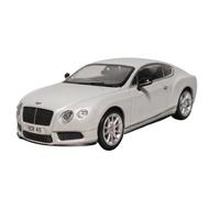 Macchinine in Metallo Pressofuso 1:43 Per Bentley Continental GT V8 White Edition Alloy Car Metal Ornaments Party Surprise Fan Sport Motoristici Corsa