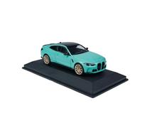 Macchinine in Metallo Pressofuso 1:43 Per BMW G82 M4 Competition Modello Auto In Lega Verde Chiaro In Scala Ridotta Edizione Collezione Fan Sport Motoristici Corsa