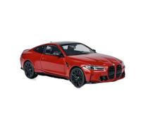 Macchinine in Metallo Pressofuso 1:43 Per BMW G82 M4 Competition Modello Di Auto Da Collezione In Lega Rosso Scuro Espositori Per Hobbisti Fan Sport Motoristici Corsa