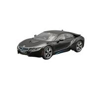 Macchinine in Metallo Pressofuso 1:43 Per BMW I8 2014 Hybrid Supercar In Lega Nera Modello Giocattolo In Metallo Pressofuso Per La Casa Fan Sport Motoristici Corsa